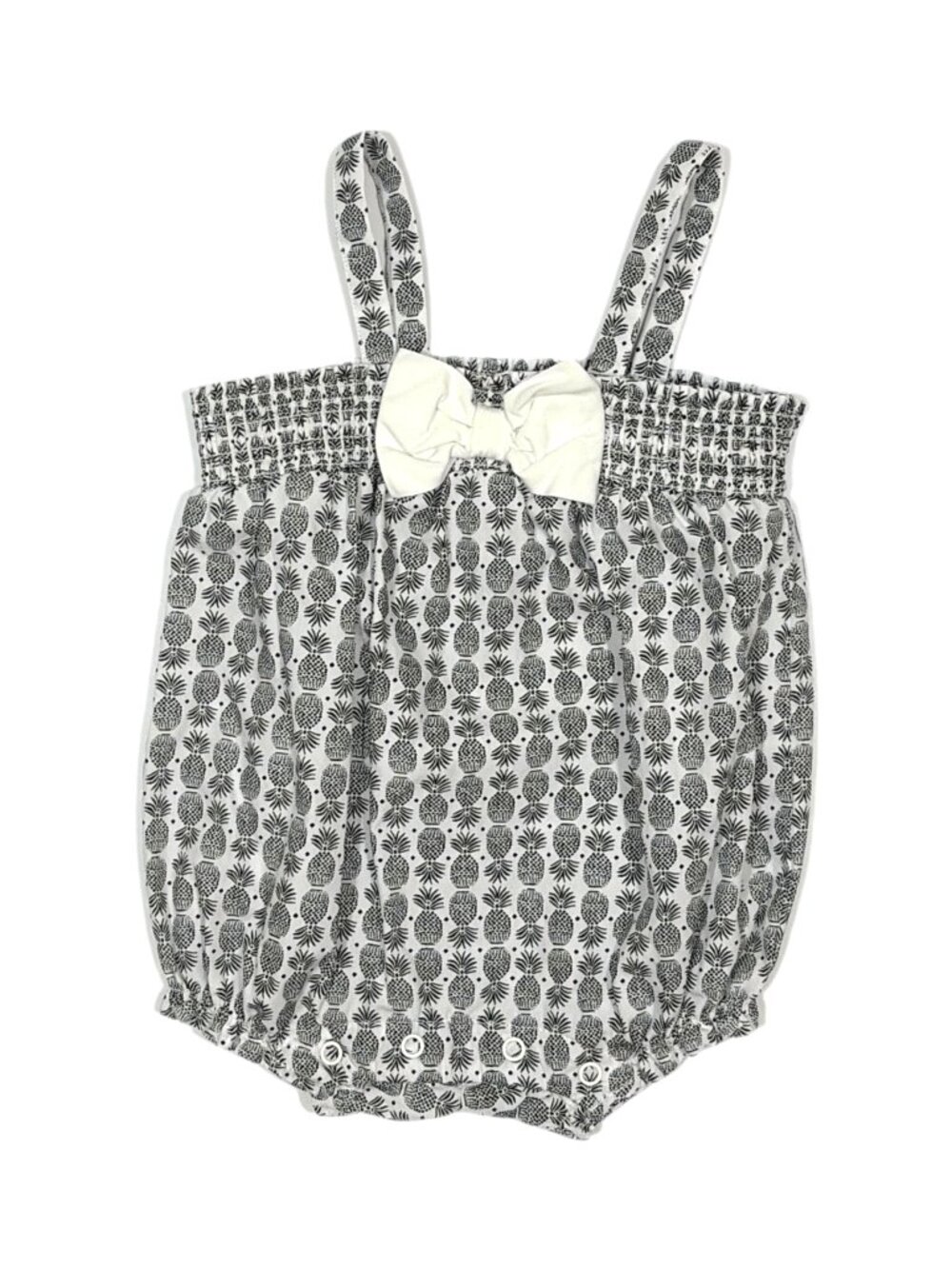 Janie and Jack size 0-3 months pineapple bubble romper